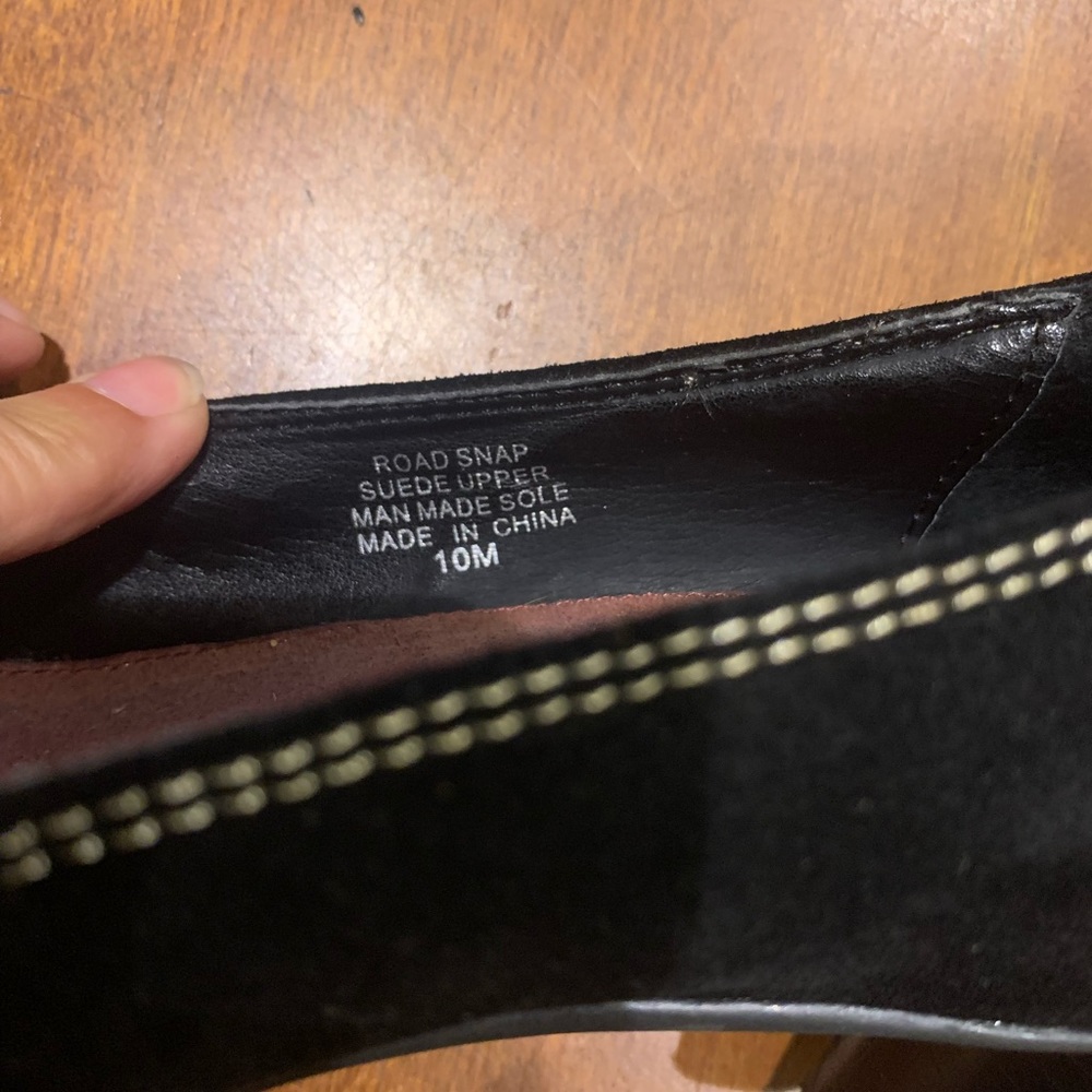Aerosoles “Road Snap” black suede heels - 10 - Picture 10 of 10